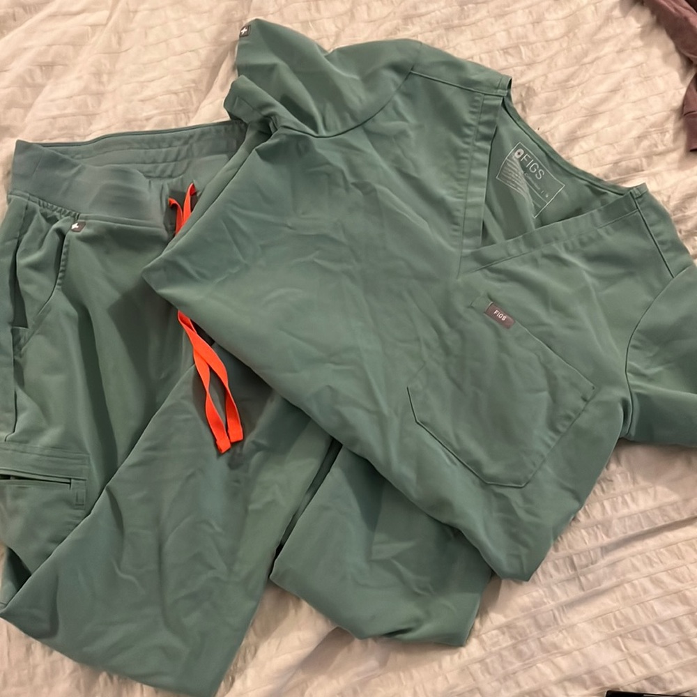 Figs scrub set Jade